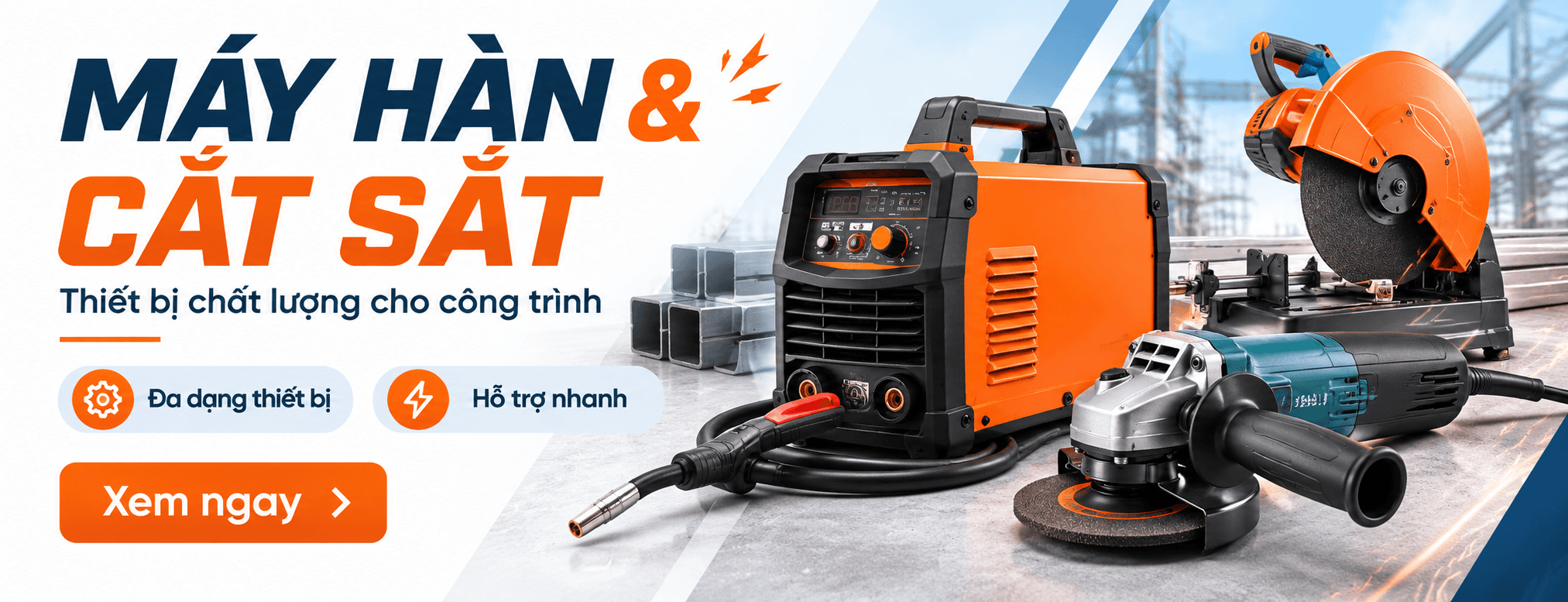 Máy hàn và cắt sắt